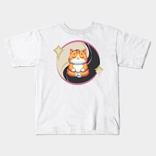 Zen Cat Kids T-Shirt